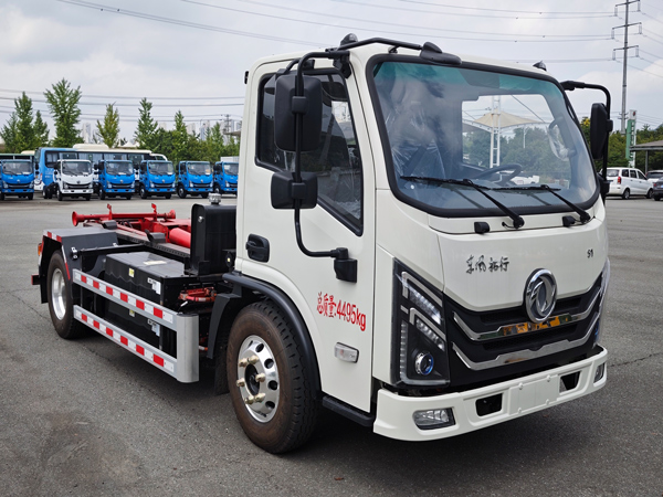 程力東風5噸純電動車廂可卸式垃圾車